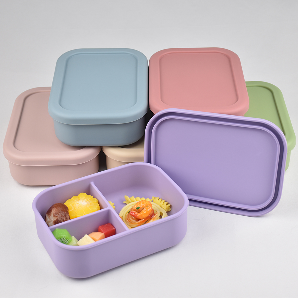 Meal Prep Ideas - Boîte à déjeuner Bento en Silicone