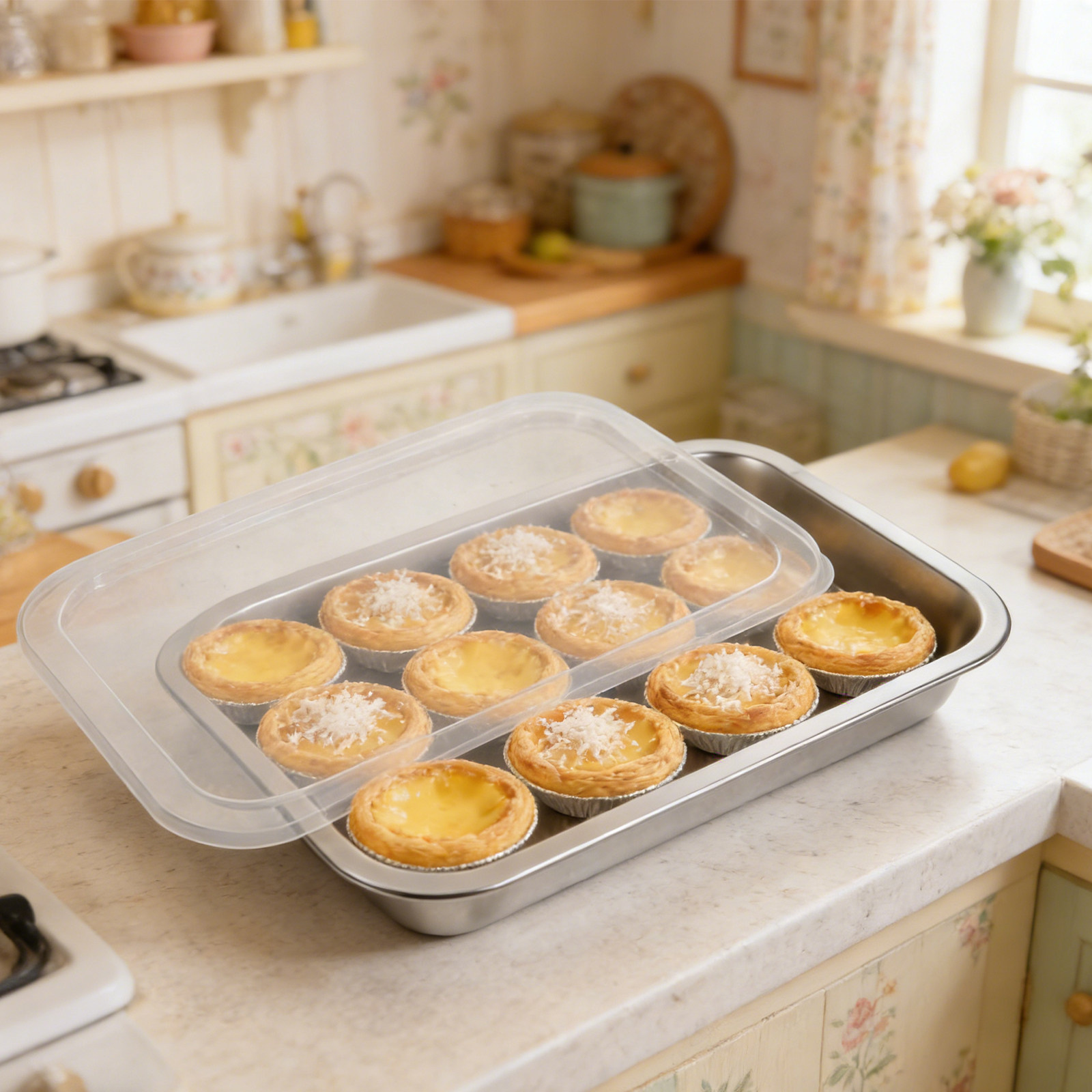 Meal Prep Oven Safe Containers - Boîte de conservation alimentaire en acier