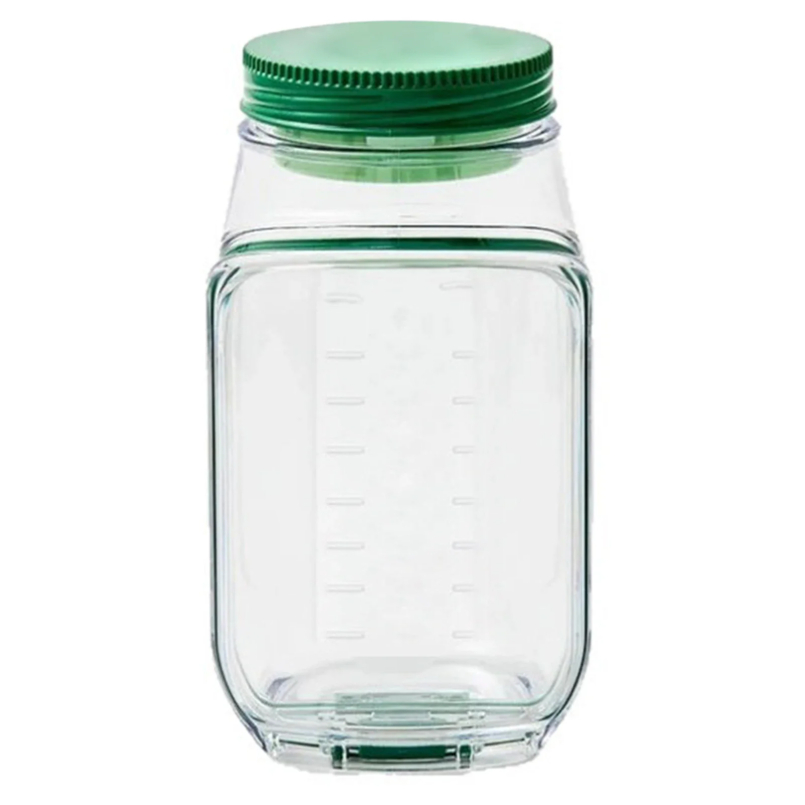 Salad Container Jar - Dosette à salade en plastique Portable