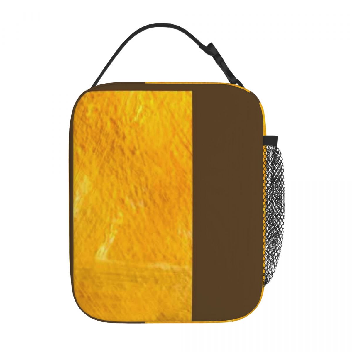 Meal Prep Yellow - Sac à déjeuner jaune abstrait, best-seller,