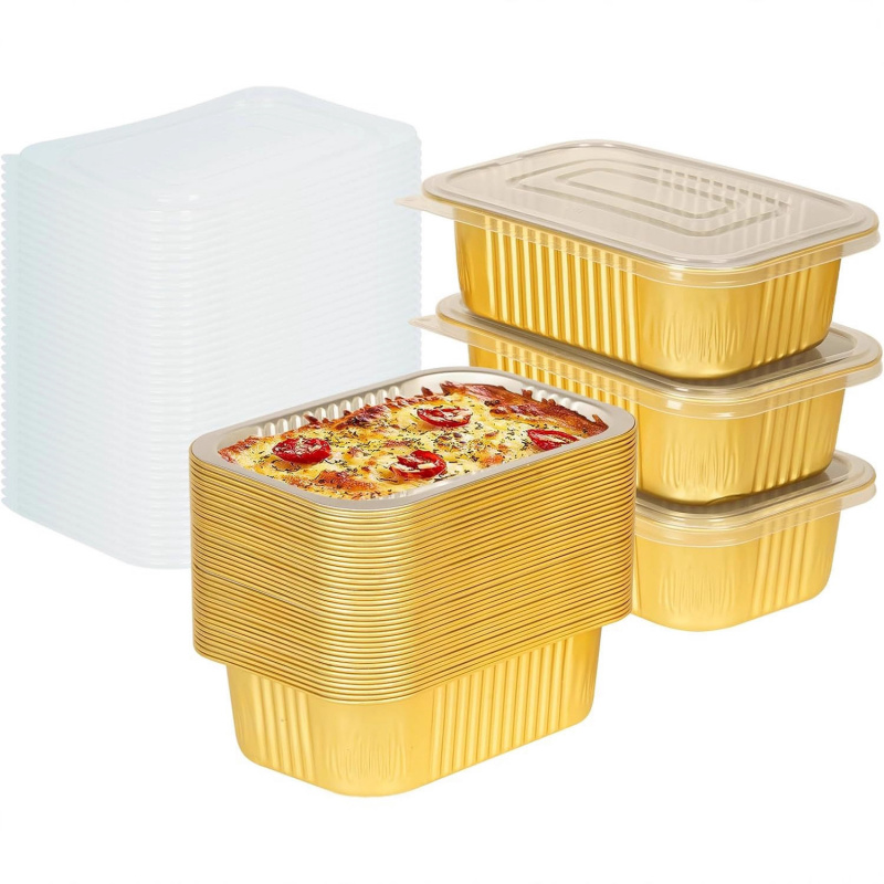 Meal Prep Oven Safe Containers - 【Poussettes dorées de 20 pièces de