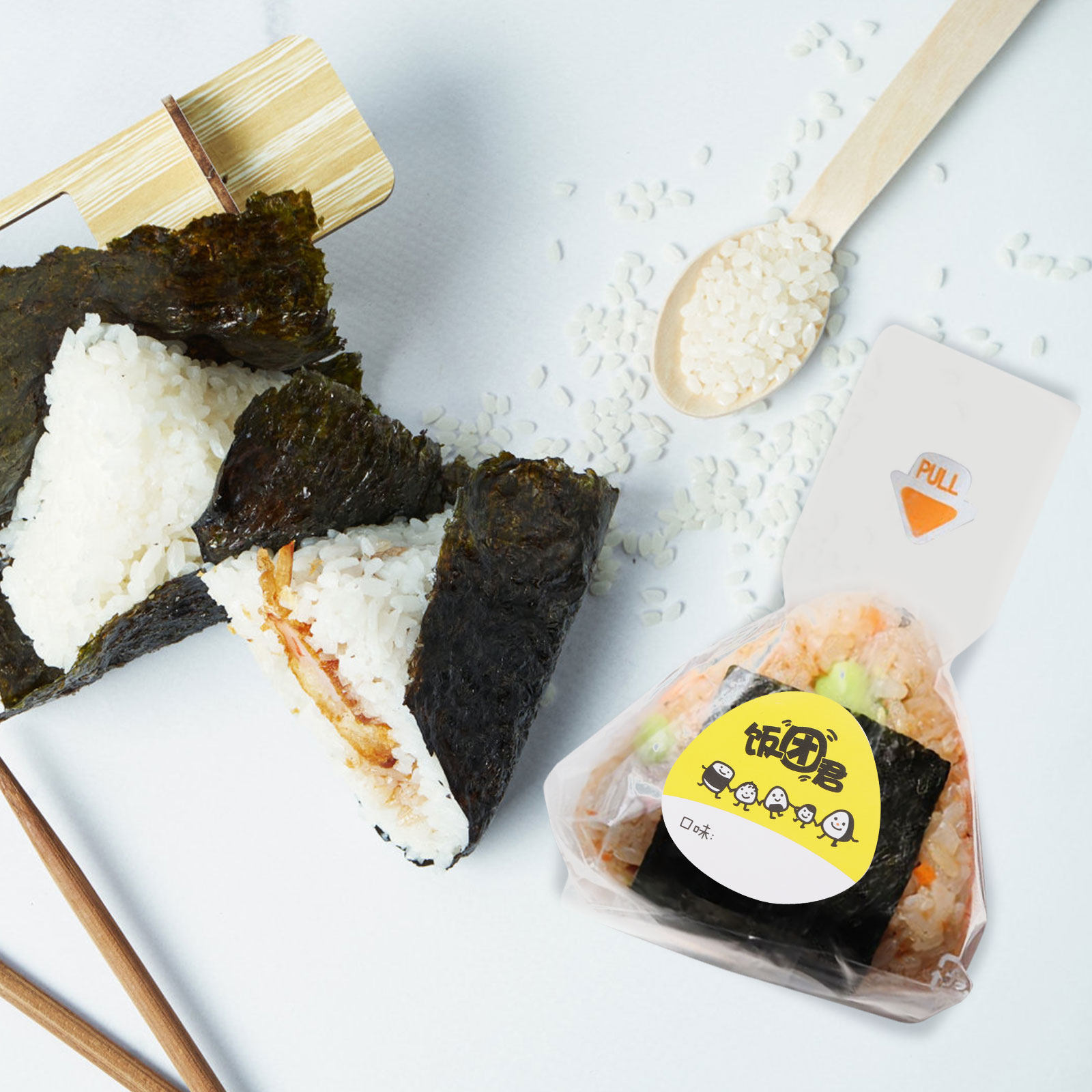 Meal Prep Day - 20 sacs d'emballage pour sushi, sacs
