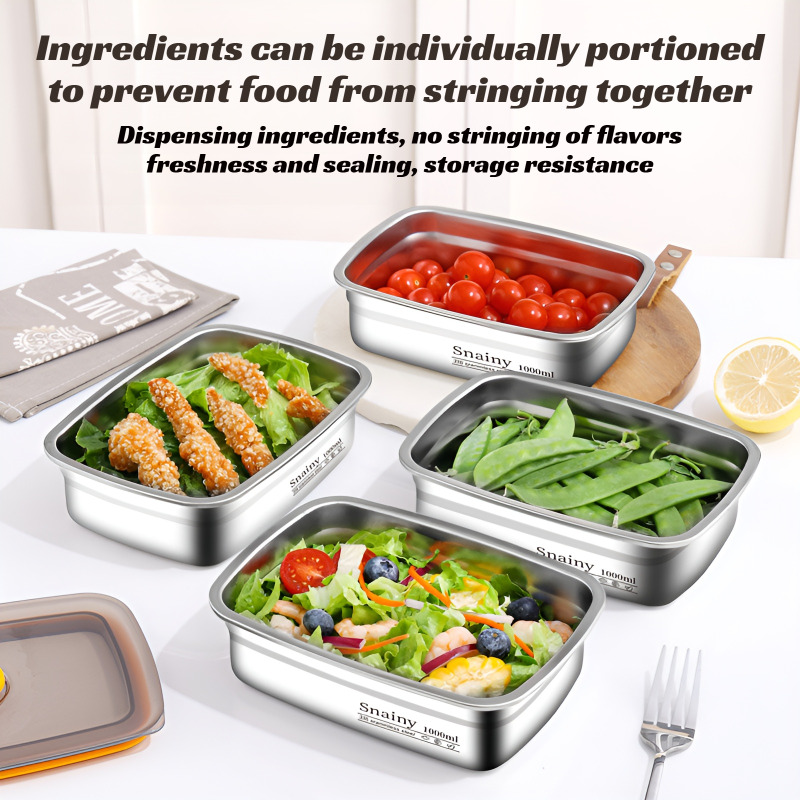 Meal Prep Oven Safe Containers - Boîte à déjeuner de qualité alimentaire