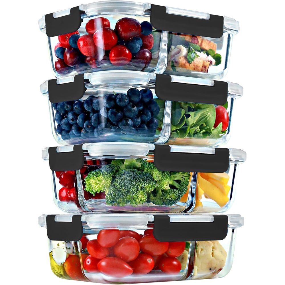 Meal Prep Oven Safe Containers - Contenants pour la préparation des repas,