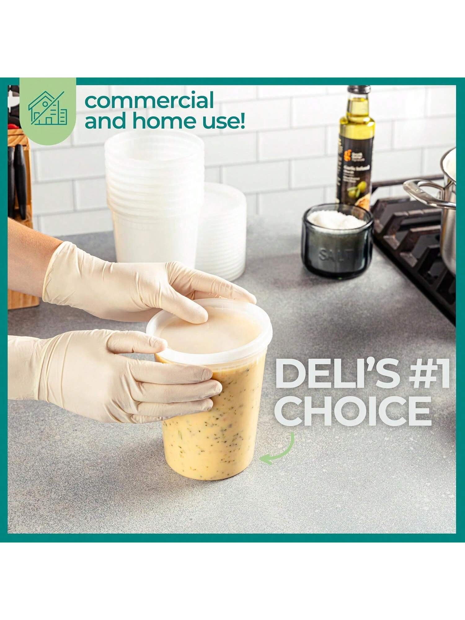 Deli en plastique contenant de - Meal Prep Ideas avis et prix
