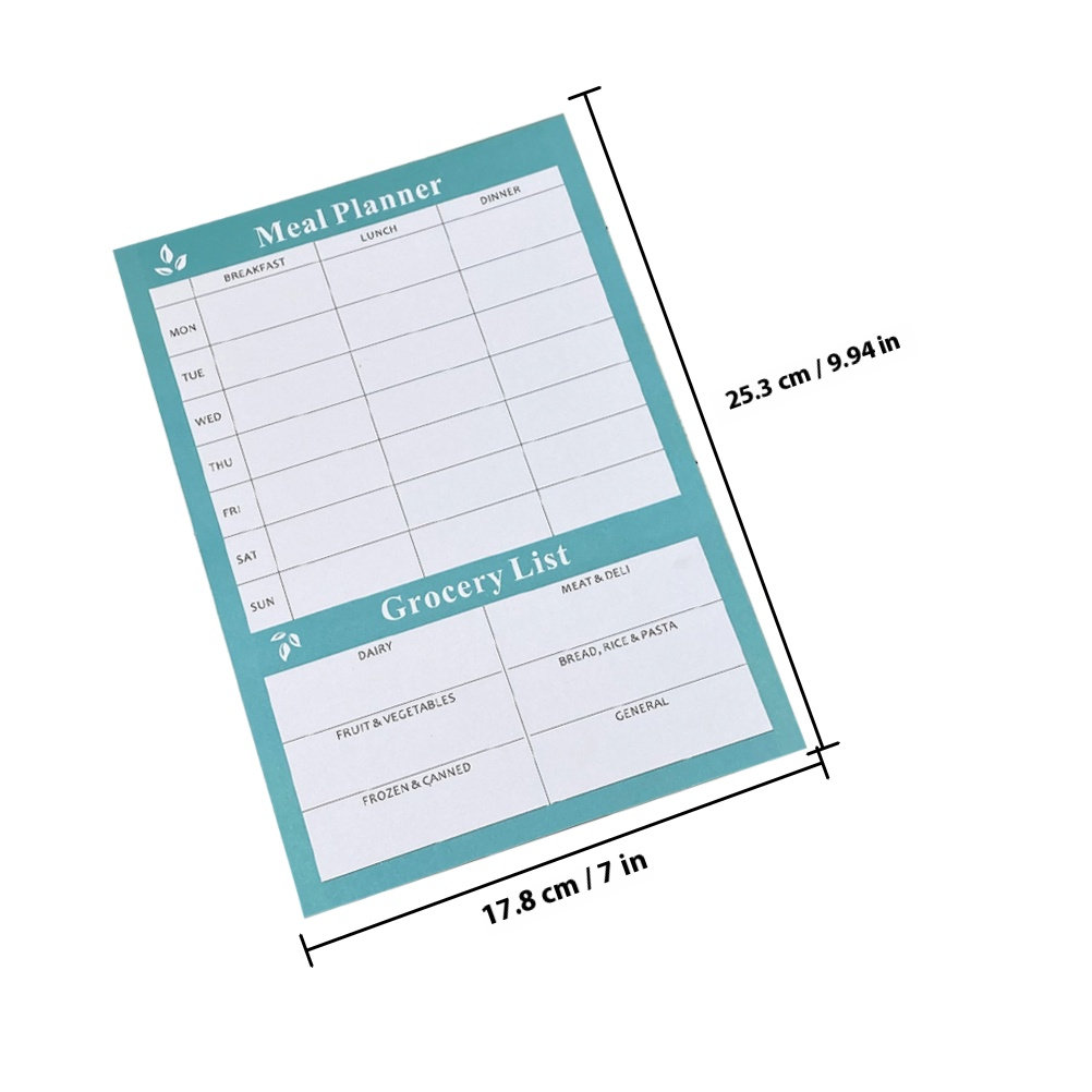 2 carnets élégants pour la pla - Meal Prep Weekly avis et prix