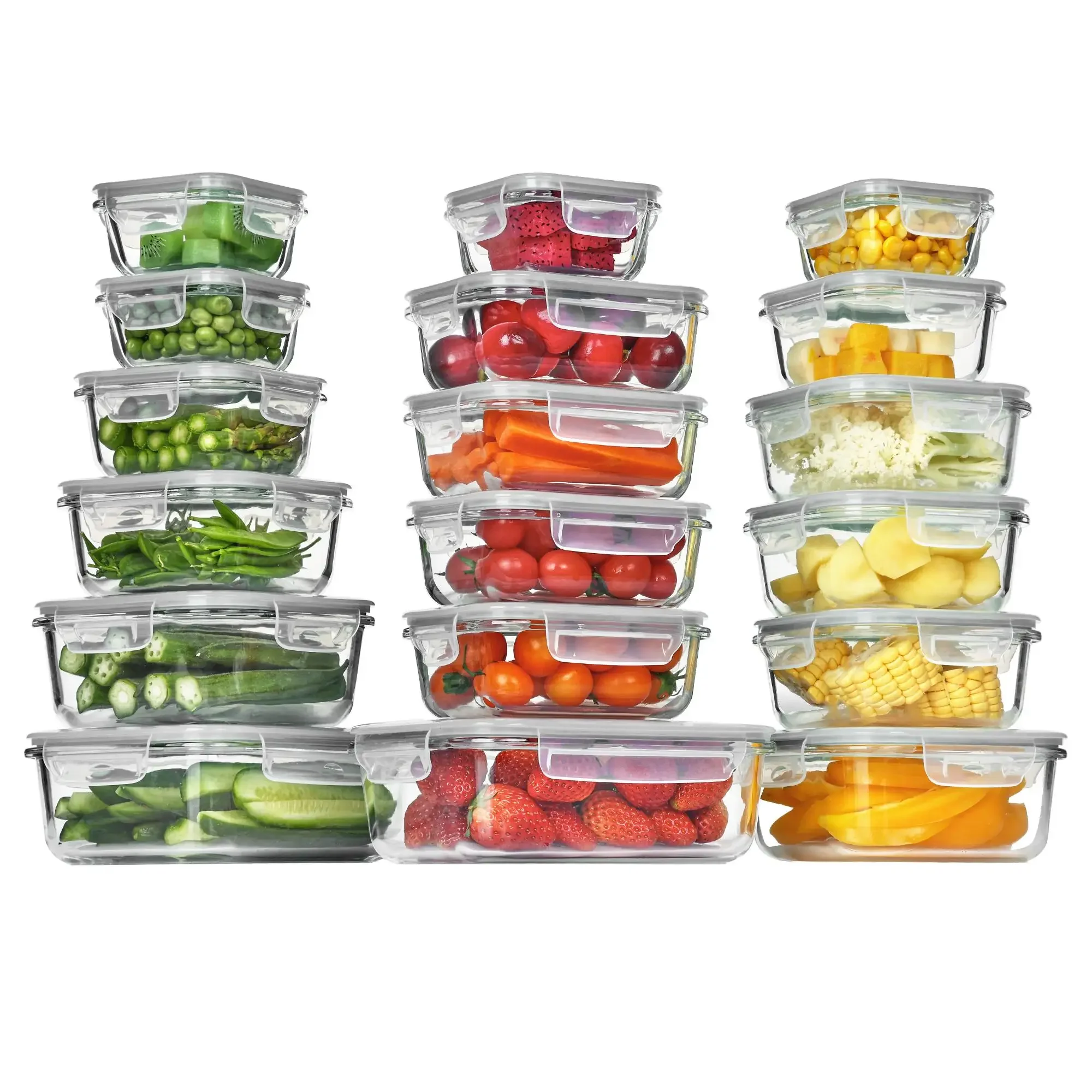 Lot de 18 récipients de stocka - Meal Prep Oven Safe Containers avis et prix