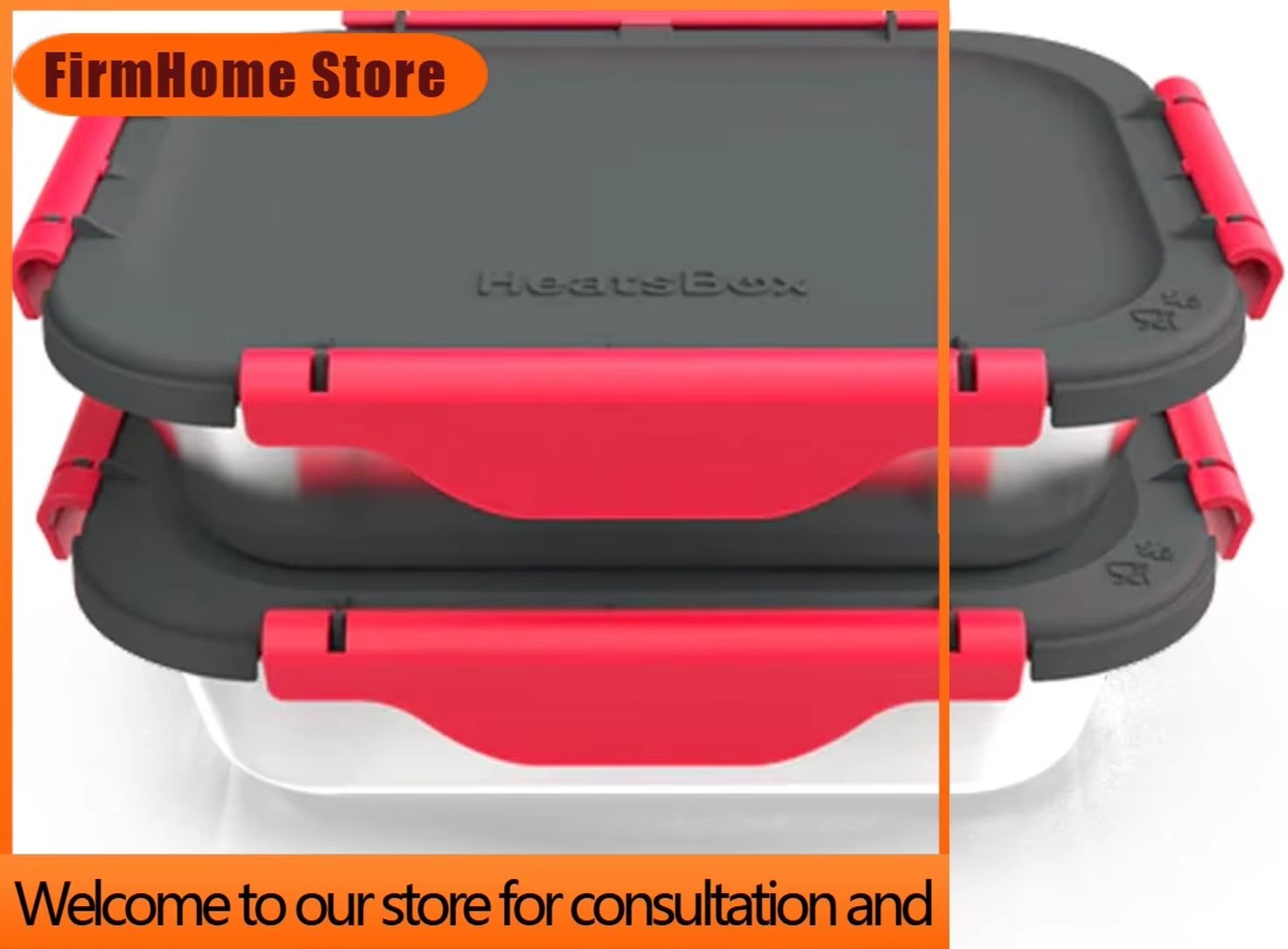 FirmHome StoreEnsemble de 2 ré - Meal Prep Oven Safe Containers avis et prix
