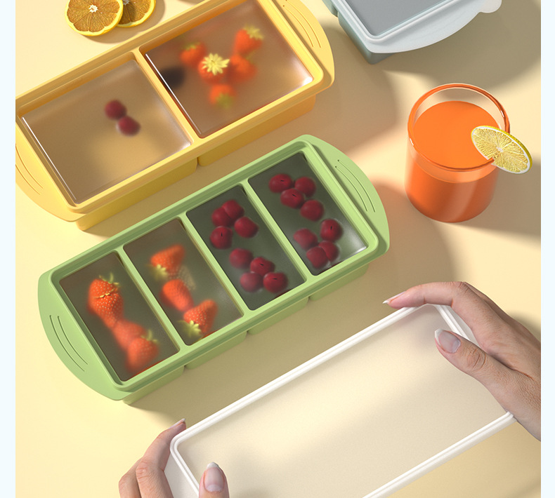 Bac de congélation en silicone - Meal Prep Chia Pudding avis et prix