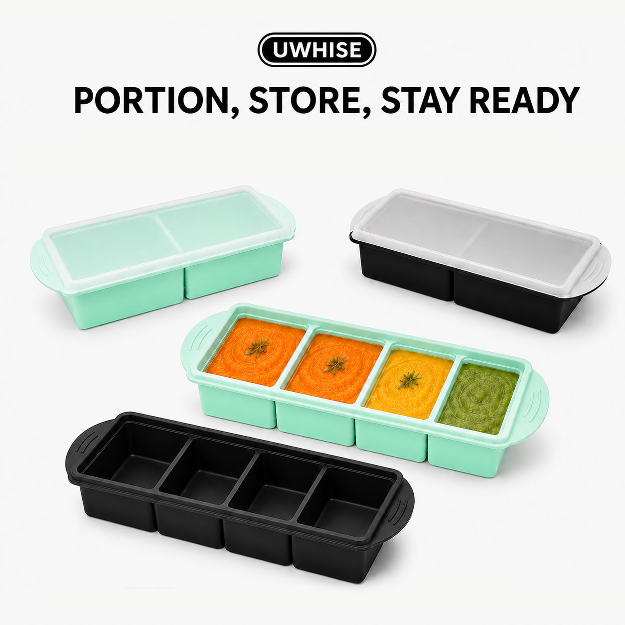 Uwhise Bac de Congélation en S - Meal Prep Chia Pudding avis et prix