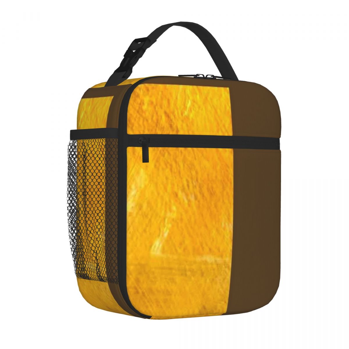 Sac à déjeuner jaune abstrait, - Meal Prep Yellow avis et prix