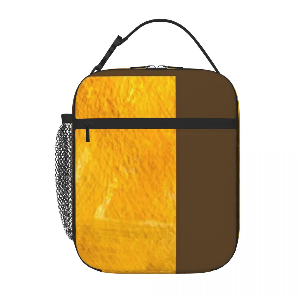 Sac à déjeuner jaune abstrait, - Meal Prep Yellow avis et prix