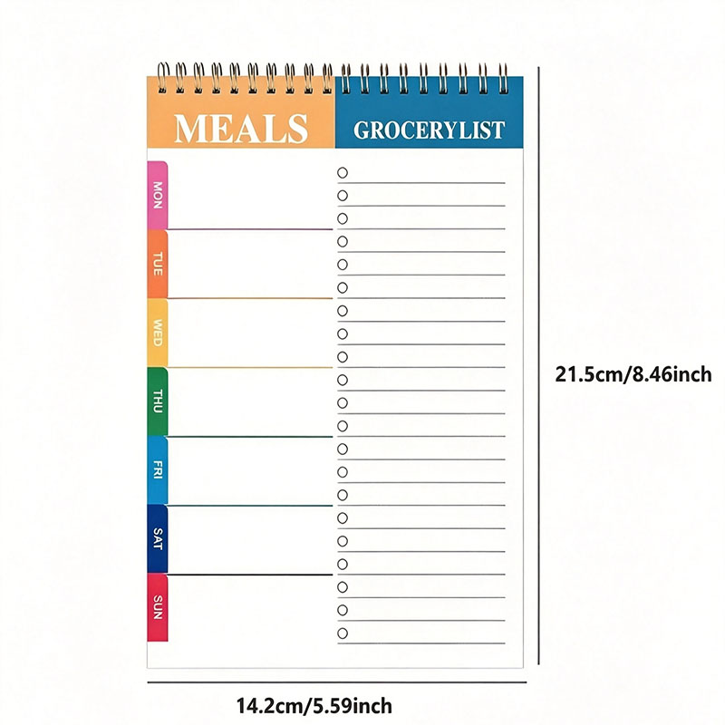 Bloc-notes pour planificateur  - Meal Prep Weekly avis et prix