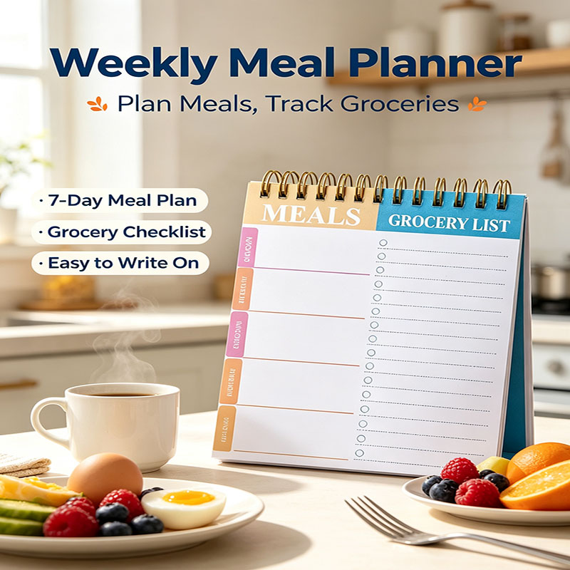 Bloc-notes pour planificateur  - Meal Prep Weekly avis et prix