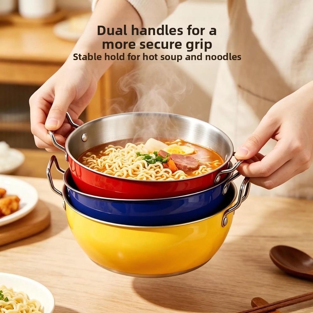 Bol en acier inoxydable à doub - Meal Prep Noodles avis et prix