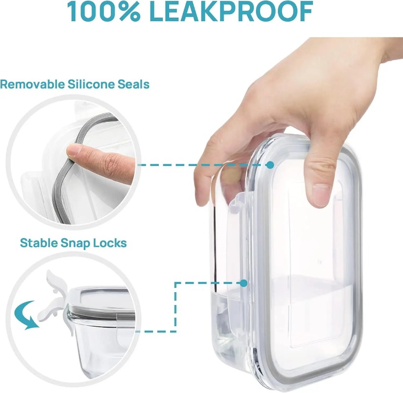 Ensemble de récipients de cons - Meal Prep Oven Safe Containers avis et prix