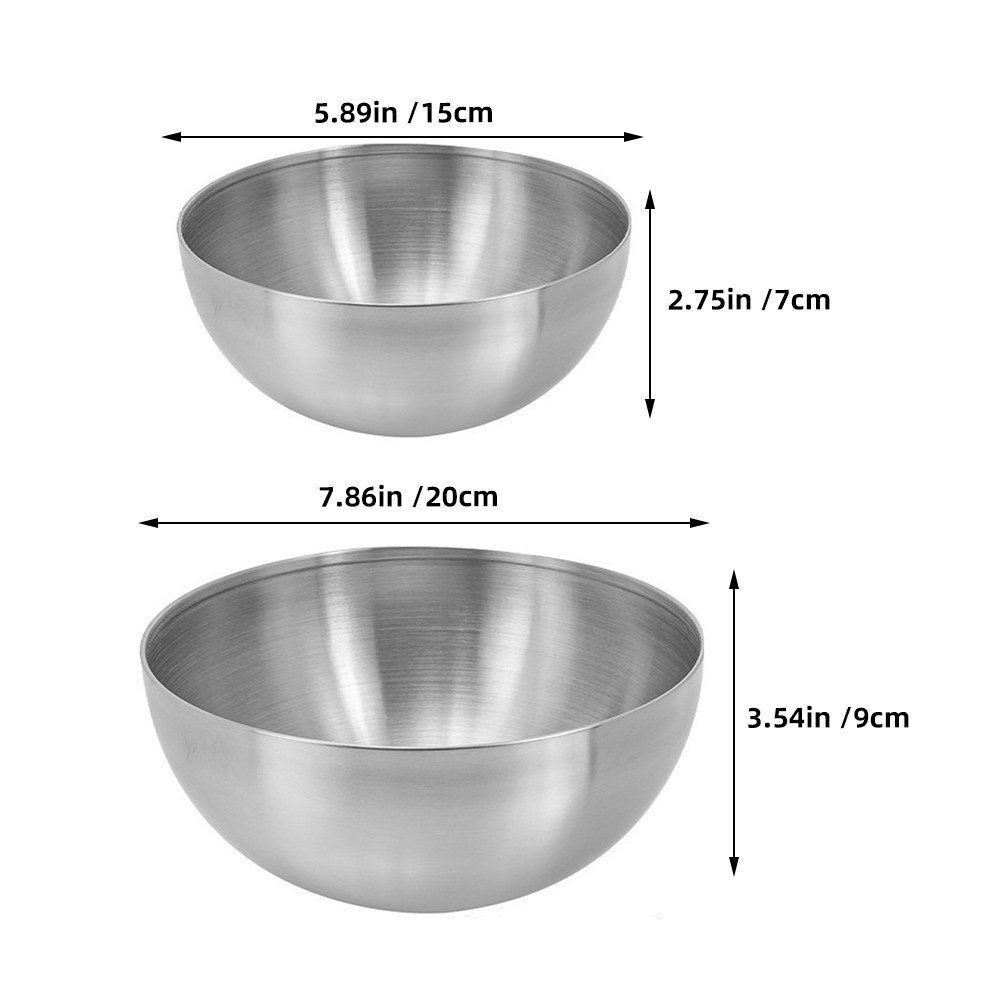 2 bols à salade élégants en ac - Meal Prep Noodles avis et prix