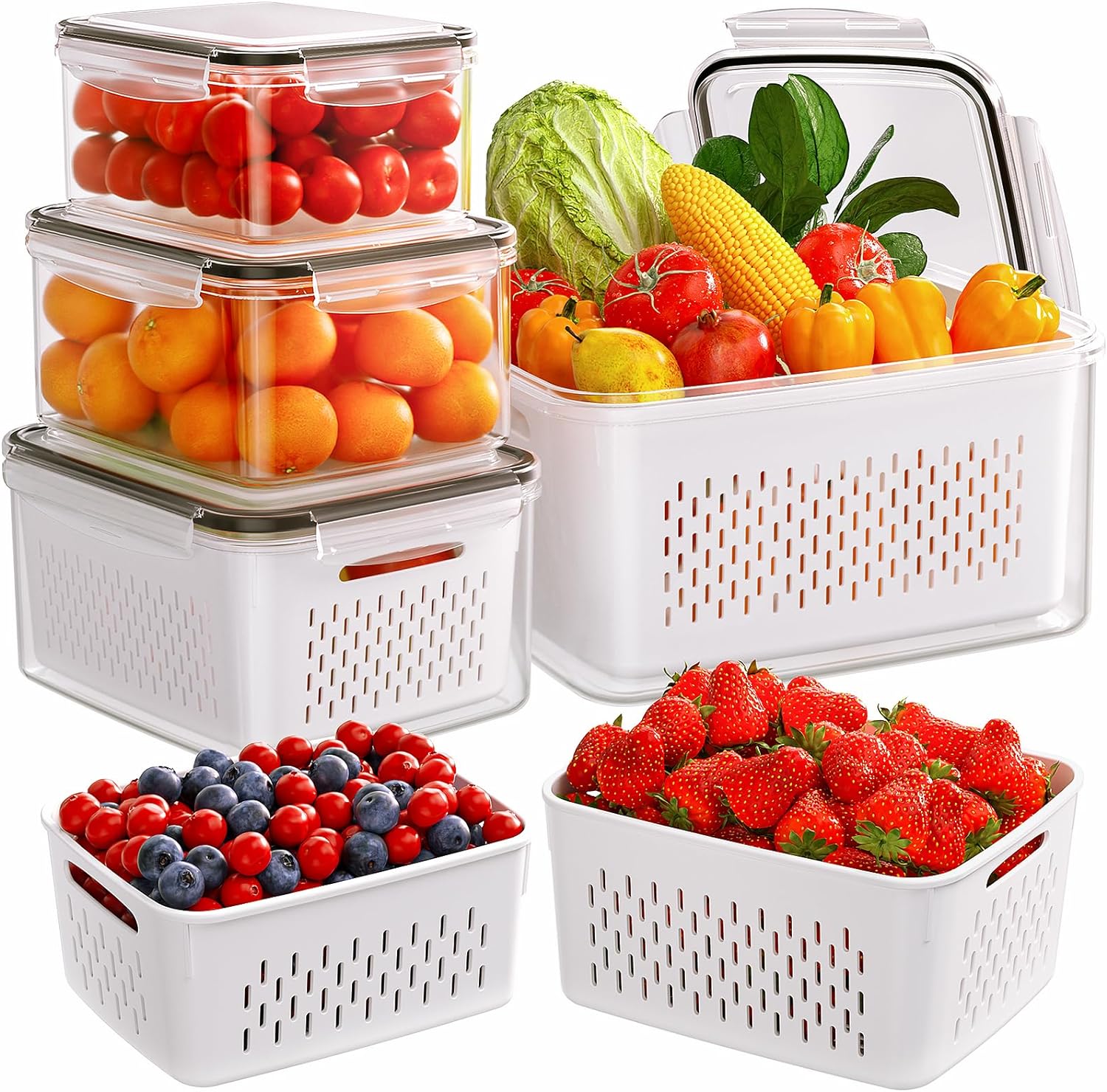 Ensemble de 4/5/6/8 contenants - Meal Prep Oven Safe Containers avis et prix
