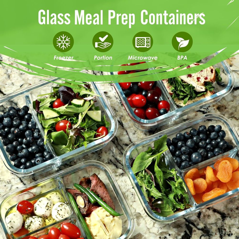 Contenants pour la préparation - Meal Prep Oven Safe Containers avis et prix